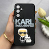 قاب گوشی Galaxy A35 سامسونگ طرح سیلیکونی ژله ای سه بعدی برجسته عروسکی محافظ لنز دار KARL کد 161741