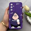قاب گوشی Galaxy S23 FE سامسونگ طرح سیلیکونی ژله ای سه بعدی برجسته عروسکی محافظ لنز دار پاتریک کد 161754