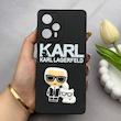 قاب گوشی Poco F5 شیائومی طرح سیلیکونی ژله ای سه بعدی برجسته عروسکی محافظ لنز دار KARL کد 161766
