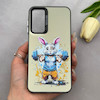 قاب گوشی Galaxy A15 سامسونگ اورجینال SO COOL دور مات سوکول اسپرت Sport طرح خرگوش کد 161857