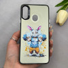 قاب گوشی Galaxy A20S سامسونگ اورجینال SO COOL دور مات سوکول اسپرت Sport طرح خرگوش کد E5-161926