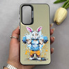 قاب گوشی Galaxy A55 سامسونگ اورجینال SO COOL دور مات سوکول اسپرت Sport طرح خرگوش کد E5-162085