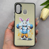 قاب گوشی Galaxy A20 - A30 سامسونگ اورجینال SO COOL دور مات سوکول اسپرت Sport طرح خرگوش کد E5-162173