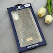 قاب گوشی Redmi 13C - Poco C65 شیائومی نگین دار سواروسکی SWAROVSKI پلاک فلزی طلایی کد 77381