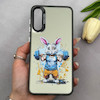 قاب گوشی Galaxy A30S - A50S - A50 سامسونگ اورجینال SO COOL دور مات سوکول اسپرت Sport طرح خرگوش کد E5-162223