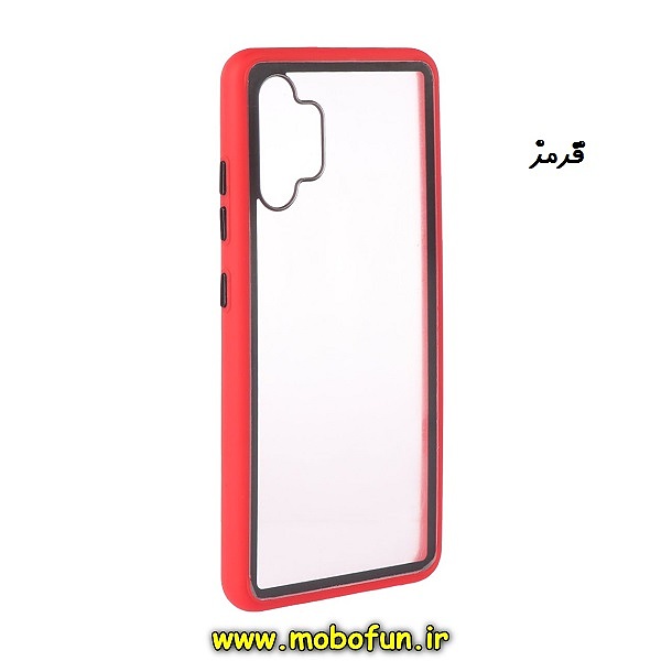 مشخصات و خرید قاب گوشی Galaxy A32 4G سامسونگ طرح پشت طلق شفاف دور سیلیکونی رنگی قرمز، خرید قاب گوشی Galaxy A32 4G سامسونگ طرح پشت طلق شفاف دور سیلیکونی رنگی قرمز از فروشگاه موبوفان، قیمت قاب گوشی Galaxy A32 4G سامسونگ طرح پشت طلق شفاف دور سیلیکونی رنگی قرمز