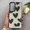 قاب گوشی Galaxy S24 FE سامسونگ اورجینال SO COOL دور مات سوکول اسپرت Sport طرح قلب کد E5-162278