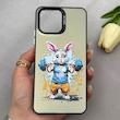 قاب گوشی Xiaomi Mi 11 Lite 4G - Mi 11 Lite 5G - Mi 11 Lite Ne شیائومی اورجینال SO COOL دور مات سوکول اسپرت Sport طرح خرگوش کد E5-162305