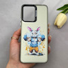 قاب گوشی Redmi 12 - Poco M6 Pro 5G شیائومی اورجینال SO COOL دور مات سوکول اسپرت Sport طرح خرگوش کد E5-162420