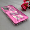 قاب گوشی Galaxy A53 سامسونگ موج دار ابر و بادی براق درجه یک لنز برجسته طرح پروانه صورتی کد E19-159163
