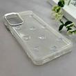 قاب گوشی Galaxy A17 سامسونگ رزینی برجسته اکلیلی Luxury لنز کرومی فانتزی پروانه کد 157468