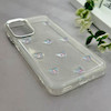 قاب گوشی Galaxy A36 سامسونگ رزینی برجسته اکلیلی Luxury لنز کرومی فانتزی پروانه کد 163915