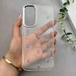 قاب گوشی Galaxy A36 سامسونگ رزینی برجسته اکلیلی Luxury لنز کرومی فانتزی پروانه کد 163915