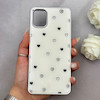 قاب گوشی Galaxy A06 سامسونگ اورجینال Unique Case یونیک کیس لاکچری رزینی طرح قلب کیوت کد 162663