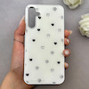 قاب گوشی Galaxy A15 سامسونگ اورجینال Unique Case یونیک کیس لاکچری رزینی طرح قلب کیوت کد 162678