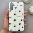 قاب گوشی Galaxy A15 سامسونگ اورجینال Unique Case یونیک کیس لاکچری رزینی طرح پنجه کیوت کد 162681