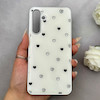 قاب گوشی Galaxy A16 سامسونگ اورجینال Unique Case یونیک کیس لاکچری رزینی طرح قلب کیوت کد 162684
