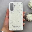 قاب گوشی Galaxy A17 سامسونگ اورجینال Unique Case یونیک کیس لاکچری رزینی طرح قلب کیوت کد 162689
