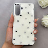 قاب گوشی Galaxy A17 سامسونگ اورجینال Unique Case یونیک کیس لاکچری رزینی طرح قلب کیوت کد 162690
