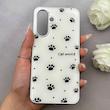 قاب گوشی Galaxy A17 سامسونگ اورجینال Unique Case یونیک کیس لاکچری رزینی طرح پنجه کیوت کد 162691