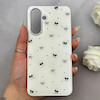 قاب گوشی Galaxy A36 سامسونگ اورجینال Unique Case یونیک کیس لاکچری رزینی طرح پاپیون کیوت کد 162693