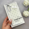 قاب گوشی Galaxy A37 سامسونگ اورجینال Unique Case یونیک کیس لاکچری رزینی طرح قلب کیوت کد 162697