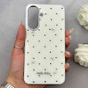 قاب گوشی Galaxy A37 سامسونگ اورجینال Unique Case یونیک کیس لاکچری رزینی طرح قلب کیوت کد 162697