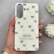 قاب گوشی Galaxy A37 سامسونگ اورجینال Unique Case یونیک کیس لاکچری رزینی طرح پاپیون کیوت کد 162699
