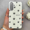 قاب گوشی Galaxy A37 سامسونگ اورجینال Unique Case یونیک کیس لاکچری رزینی طرح پنجه کیوت کد 162701
