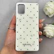 قاب گوشی Galaxy A51 سامسونگ اورجینال Unique Case یونیک کیس لاکچری رزینی طرح قلب کیوت کد 162703