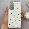 قاب گوشی Galaxy A53 سامسونگ اورجینال Unique Case یونیک کیس لاکچری رزینی طرح قلب کیوت کد 162709