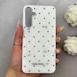 قاب گوشی Galaxy A55 سامسونگ اورجینال Unique Case یونیک کیس لاکچری رزینی طرح قلب کیوت کد 162718