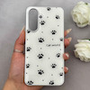 قاب گوشی Galaxy A56 سامسونگ اورجینال Unique Case یونیک کیس لاکچری رزینی طرح پنجه کیوت کد 162722