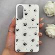 قاب گوشی Galaxy A56 سامسونگ اورجینال Unique Case یونیک کیس لاکچری رزینی طرح پنجه کیوت کد 162722