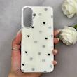 قاب گوشی Galaxy A57 سامسونگ اورجینال Unique Case یونیک کیس لاکچری رزینی طرح قلب کیوت کد 162728