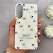 قاب گوشی Galaxy A57 سامسونگ اورجینال Unique Case یونیک کیس لاکچری رزینی طرح پاپیون کیوت کد 162730