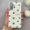 قاب گوشی Galaxy A57 سامسونگ اورجینال Unique Case یونیک کیس لاکچری رزینی طرح پنجه کیوت کد 162731