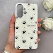 قاب گوشی Galaxy A57 سامسونگ اورجینال Unique Case یونیک کیس لاکچری رزینی طرح پنجه کیوت کد 162731