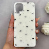 قاب گوشی Galaxy A12 - M12 سامسونگ اورجینال Unique Case یونیک کیس لاکچری رزینی طرح پاپیون کیوت کد 162734