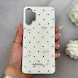 قاب گوشی Galaxy A13 4G - A04S سامسونگ اورجینال Unique Case یونیک کیس لاکچری رزینی طرح قلب کیوت کد 162737