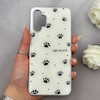 قاب گوشی Galaxy A13 4G - A04S سامسونگ اورجینال Unique Case یونیک کیس لاکچری رزینی طرح پنجه کیوت کد 162741