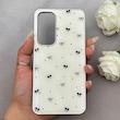 قاب گوشی Galaxy S24 FE سامسونگ اورجینال Unique Case یونیک کیس لاکچری رزینی طرح پاپیون کیوت کد 162754