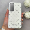 قاب گوشی Galaxy S24 FE سامسونگ اورجینال Unique Case یونیک کیس لاکچری رزینی طرح قلب کیوت کد 162755