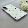 قاب گوشی Galaxy S25 FE سامسونگ اورجینال Unique Case یونیک کیس لاکچری رزینی طرح قلب کیوت کد 162757