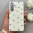 قاب گوشی Galaxy S25 FE سامسونگ اورجینال Unique Case یونیک کیس لاکچری رزینی طرح پاپیون کیوت کد 162758