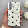قاب گوشی Galaxy S25 FE سامسونگ اورجینال Unique Case یونیک کیس لاکچری رزینی طرح پنجه کیوت کد 162760