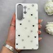 قاب گوشی Galaxy S26 Ultra سامسونگ اورجینال Unique Case یونیک کیس لاکچری رزینی طرح قلب کیوت کد 162763