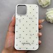 قاب گوشی iPhone 12 - 12 Pro آیفون اورجینال Unique Case یونیک کیس لاکچری رزینی طرح قلب کیوت کد 162772
