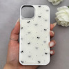 قاب گوشی iPhone 13 - iPhone 14 آیفون اورجینال Unique Case یونیک کیس لاکچری رزینی طرح پاپیون کیوت کد 162776
