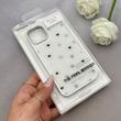 قاب گوشی iPhone 13 - iPhone 14 آیفون اورجینال Unique Case یونیک کیس لاکچری رزینی طرح قلب کیوت کد 162779